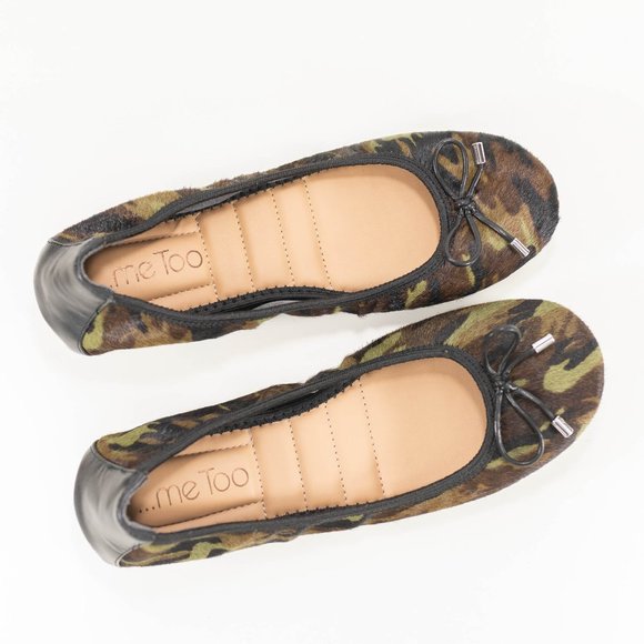 Me Too Halle Calf-Hair Flats - Picture 10 of 12